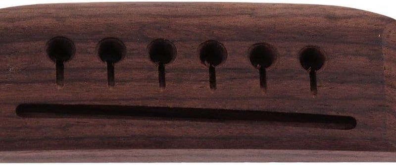 Luwecf 3pcs Acoustic Guitar Nut Saddle Bridge Set for Left Handed Folk Guitar - Image 3